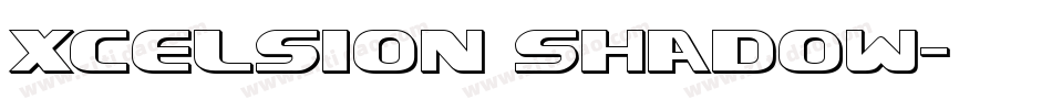 Xcelsion Shadow字体转换